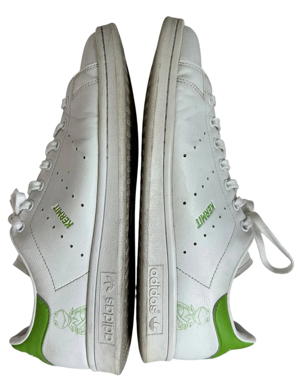 Adidas Stan Smith Limited Edition KERMIT THE FROG Leather Sneakers Mens 11.5